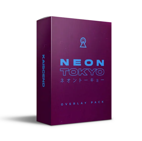 Neon Tokyo Overlays — overlay pack box art