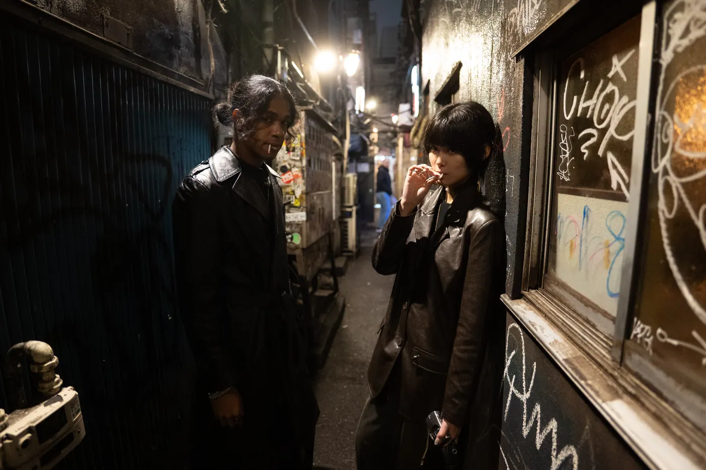 golden gai alley, ungraded